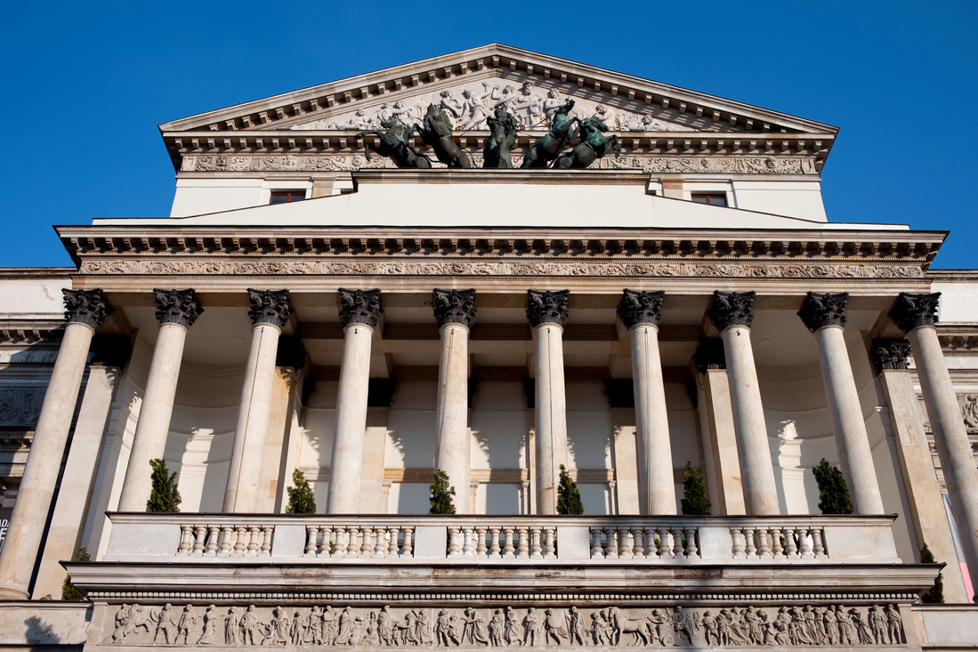 The Grand Theatre National Opera in Warsaw